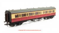 R40474 Hornby Collett Bow Ended Corridor Composite Left Hand Coach number W6149W - BR Crimson & Cream - era 4